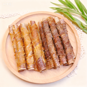 Petiscos de Carne para Cães, Palitos Mastigáveis de Tráquea de Ganso Enrolada em Pato Seco, 100% Natural, Sem Aditivos, Alta Qualidade, Feito à Mão, Grau Humano - Product Image 4