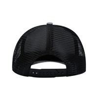 Gorra de camionero de lona transpirable con diseño OEM nuevo y logotipo propio, gorra deportiva de malla ajustable con visera para ciclismo, bordada, al por mayor