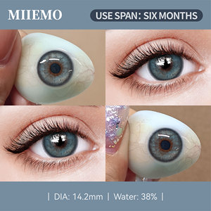 Lentes <span class=keywords><strong>de</strong></span> Contacto Mensuales Miiemo 2026, Color Azul Corazón, Naturales y Suaves, las Más Vendidas - Product Image 4