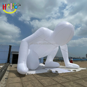 Ngoài trời Inflatable điêu khắc Mô hình nhân vật bơm hơi khổng lồ trống người đàn ông - Product Image 2