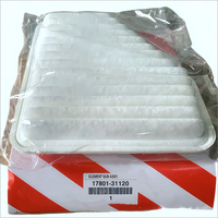 Filtro de aire con descuento directo de fábrica 17801-31120 para modelos de automóviles RAV4 Hiace Mark X Noah Previa filtro de aire de cabina nuevo usado un año