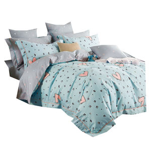 Nantong Bestseller gekämmte Baumwolle Twill Stoff gewebte Satin bedruckte Bettwäsche für Jungen und Mädchen Abdeckung und Kissen verwenden - Product Image 4