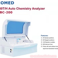 Analizador Bioquímico Automático para Laboratorio Clínico Electrónico, Alta Precisión, 49 Posiciones de Muestra, FBC-200, Gran Venta