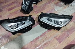 Phares LED d'<span class=keywords><strong>occasion</strong></span> pour Lincoln Corsair Aviator Navigator, source lumineuse LED, surface brillante, coins nettoyés, installation directe - Product Image 3