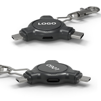 Adaptateur de chargeur de câble 3 en 1 Micro USB C avec bloqueur de données USB de sécurité pour téléphone portable, bloqueur de données USB, défenseur USB
