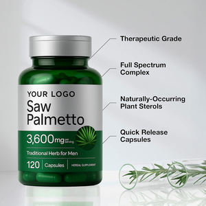 Gergaji kekuatan tinggi <span class=keywords><strong>Palmetto</strong></span> 3600mg kapsul antioksidan untuk pria & dewasa Formula Herbal tradisional GMP bersertifikat - Product Image 3