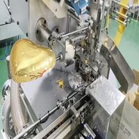 Machine d'emballage de chocolat en forme de cœur 3D, à fonctionnement rapide, thermoscellage automatique, entièrement personnalisée