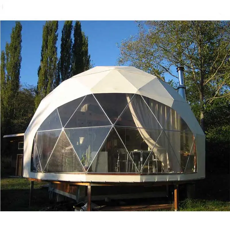 5m/6m/7m/8m best price geodesic dome , china low cost geodesic dome tent