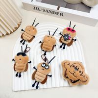 Peluche promotionnelle en tissu, motif cafard de dessin animé, créative, coquine et mignonne, cadeau idéal pour les fêtes