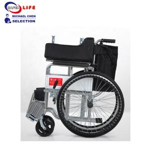 Silla de ruedas de acero plegable, Manual - Product Image 6