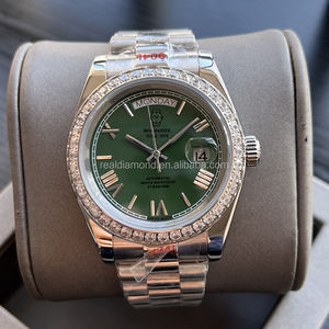 Reloj de Pulsera Mecánico de Acero Inoxidable Resistente al Agua para Hombre, de Lujo y Alta Calidad, con Bisel de Diamantes, 40 mm, Movimiento 3235 - Product Image 4