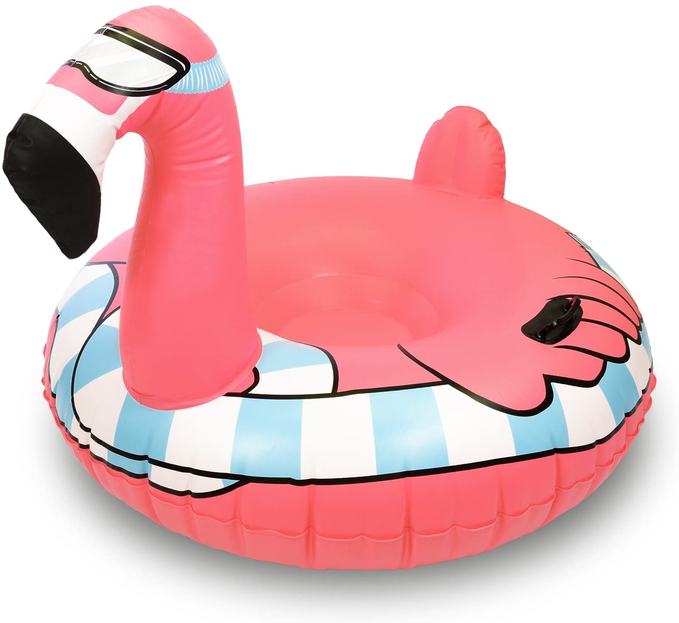 Swan Pink Downhill Ski Freeride snow tube for children and adults