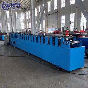 Machine de formage en acier inoxydable à commande PLC pour la fabrication de gouttières rondes de toit de villa - Product Image 2