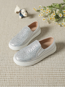 Custom Simple Flat-soled Casual Leather <b>Shoes</b> Boys and Girls New Casual <b>Soft</b>-soled Children Loafer <b>Shoes</b> - Product Image 6
