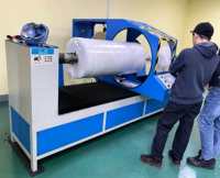 Machine de découpe de bandes de tissu CNC entièrement automatique avec contrôle PLC pour biais, entoilage, cuir et vêtements 380V 2000W
