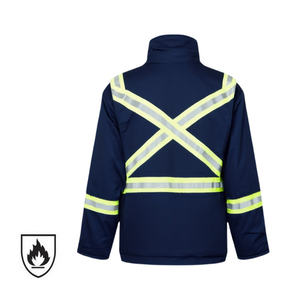 Chaquetas de Trabajo FR Resistentes al Fuego para Soldador, Personalizadas, de Alta Visibilidad, para Congelador, Suministro de Fábrica - Product Image 6