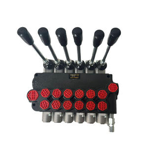 Válvula de Control Direccional Hidráulica Monobloque Huamao de 1-7 Vías P40 P80, 40LPM y 80LPM con Control Remoto por Cable - Product Image 2