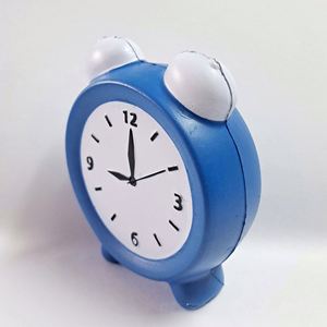 Custom Alarm <b>Clock</b> PU Foam Stress Ball Stress Relieve Ball Squeeze Toys for Kids and Adults - Product Image 5