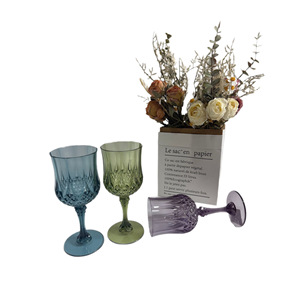 كأس نبيذ أحمر بلاستيكي بتصميم طويل سعة 201-300 مل كلاسيكي صديق للبيئة قابل لإعادة الاستخدام للحفلات من مصنع صيني مباشرة - Product Image 5