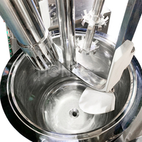 Machine de fabrication de dentifrice à crème sous vide de 50 litres fabricant d'équipement de dentifrice
