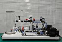 Kit d'entraînement aux performances des pompes en série et en parallèle, appareil métallique pour l'étude en mécanique des fluides en laboratoire universitaire