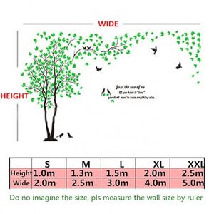 Pegatinas de Pared 3D Acrílicas, Decoración del Hogar, Calcomanías Creativas para Pared, Pegatinas de Árbol para Parejas, Decoración para Sala de Estar - Product Image 5