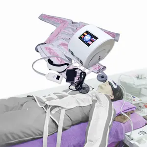 Máquina de massagem para drenagem linfática, equipamento com 24 câmaras de ar aprovado pela CE, pressoterapia, pressoterapia
