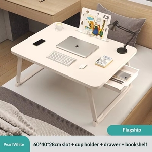 Tavolino Pieghevole Moderno da Letto per Studio e Lettura, Scrivania Portatile per Laptop - Product Image 6
