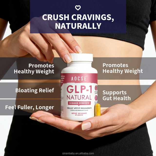 OEM/ODM GLP-1 Natural Slimming Probiotic Supplement Capsule, Containing Berberine Extract, Turmeric, Promoting Healthy Weight