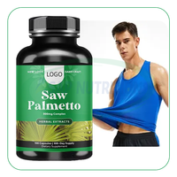 Capsule d'extrait de palmier saw OEM Ausreson prend en charge la santé de la prostate Supplément immunitaire Anti-fatigue Saw Palmetto Capsules