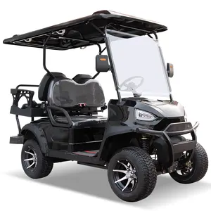Street Legal Chinese Golf Cart 48V Club Car Electric 4x4 Utility Vehicle 2 4 6 Seat Luxury Off Road Golf Buggy Cart