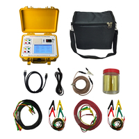Testeur de rapport de transfert de transformateur triphasé 0,9~20000 avec écran tactile et rappel de court-circuit au point de sortie neutre