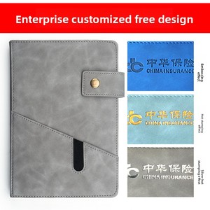 Cuaderno de Cuero Grueso para Negocios, Diseño de Hebilla Multifuncional con Logotipo Personalizable, Set de Regalo para Oficina/Estudio, Cuaderno A5 con Hebilla - Product Image 5