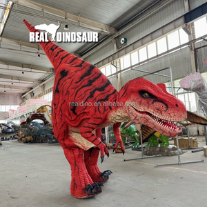 Disfraz de Tiranosaurio <span class=keywords><strong>Rex</strong></span> Animatrónico Realista de Tamaño Natural, Traje de Dinosaurio para Eventos de Halloween - Product Image 5