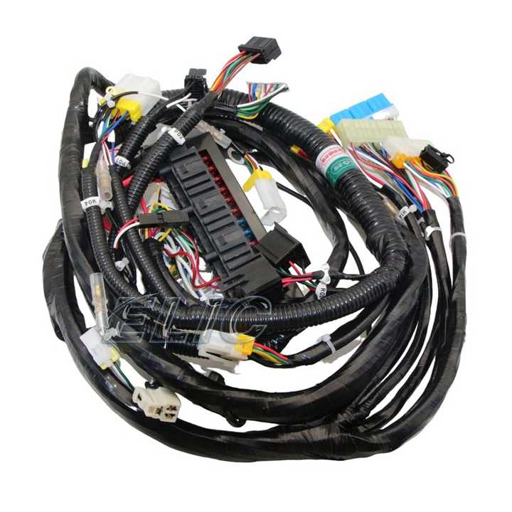 Picture of ELIC PC300-6 Cabin Wiring Harness for Excavator 207-06-61112| Alibaba.com