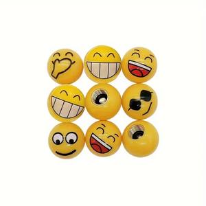 4 piezas de tapas de válvula de aire divertidas con diseño de sonrisa, tipo perno, para decoración y estilo de neumáticos de automóvil - Product Image 6
