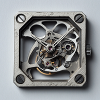 Montre de sport sur mesure usinée avec précision pour service de fabrication OEM CNC par électroérosion à fil, boîtier en acier inoxydable et alliage d'aluminium pour