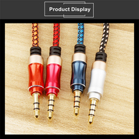 Câble audio stéréo plaqué or, 10 mètres, 3.5mm, câble optique aux, oreillettes, extension durable, 4 pôle