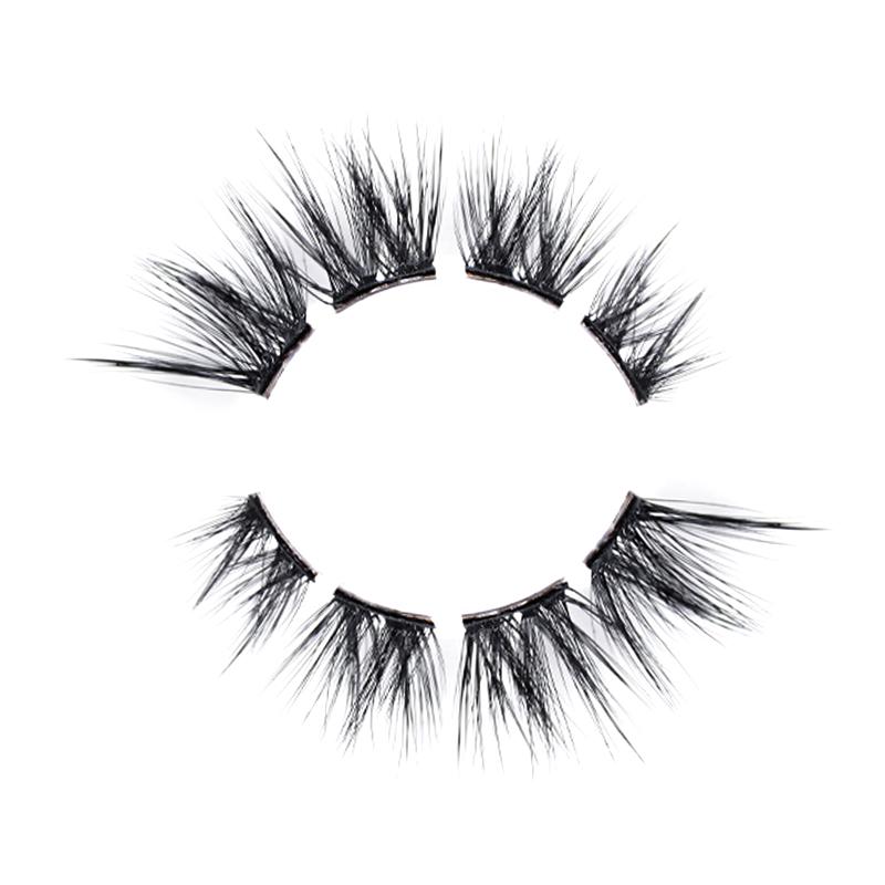 مصنع Oem 100% رموش المنك الحقيقية 3D فرو منك قطاع الرموش lashes3d الجملة بائع 25 مللي متر أخرى جلدة كاملة قطاع جلدة