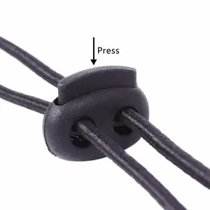 1 pièce 13cm*9.5cm Noir <span class=keywords><strong>Filet</strong></span> à queue de cheval avec cordon de serrage, base extensible, <span class=keywords><strong>filet</strong></span> de base pour perruque, pour la confection de queues de cheval pour femmes - Product Image 4