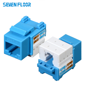 โมดูลเครือข่าย <span class=keywords><strong>Cat6</strong></span> RJ45 แบบ Punch Down 90 องศา สำหรับเต้ารับเครือข่ายและสายแพทช์พาแนล - Product Image 3