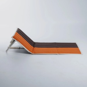 Colchoneta de Playa Plegable Portátil Personalizada, Silla de Playa con Respaldo Ajustable Multiposición y Bolsillo con Cierre - Product Image 6