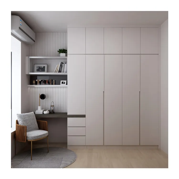 Wholesale customized bedroom furniture modular modern design integrated wardrobe