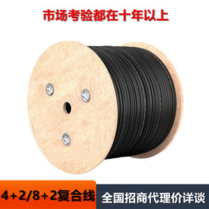 Anpiu Monitor Composite <b>Cable</b> 8+2 <b>Waterproof</b> Surveillance Accessory - Product Image 5