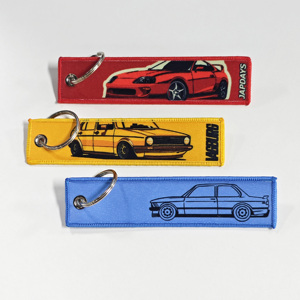 Llavero Bordado con Etiqueta Simple, Diseño Creativo, Regalos Promocionales para Eventos, Venta al Por Mayor - Product Image 3