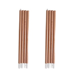 Outdoor lightweight <b>canopy</b> thickened support rod wood grain aluminum pole portable 2.4m <b>tent</b> foyer ultra-light - Product Image 1