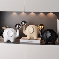 Objets décoratifs de style nordique luxueux et sophistiqués, ronds, modernes, pour le salon, décoration de la maison, articles de décoration, ornements