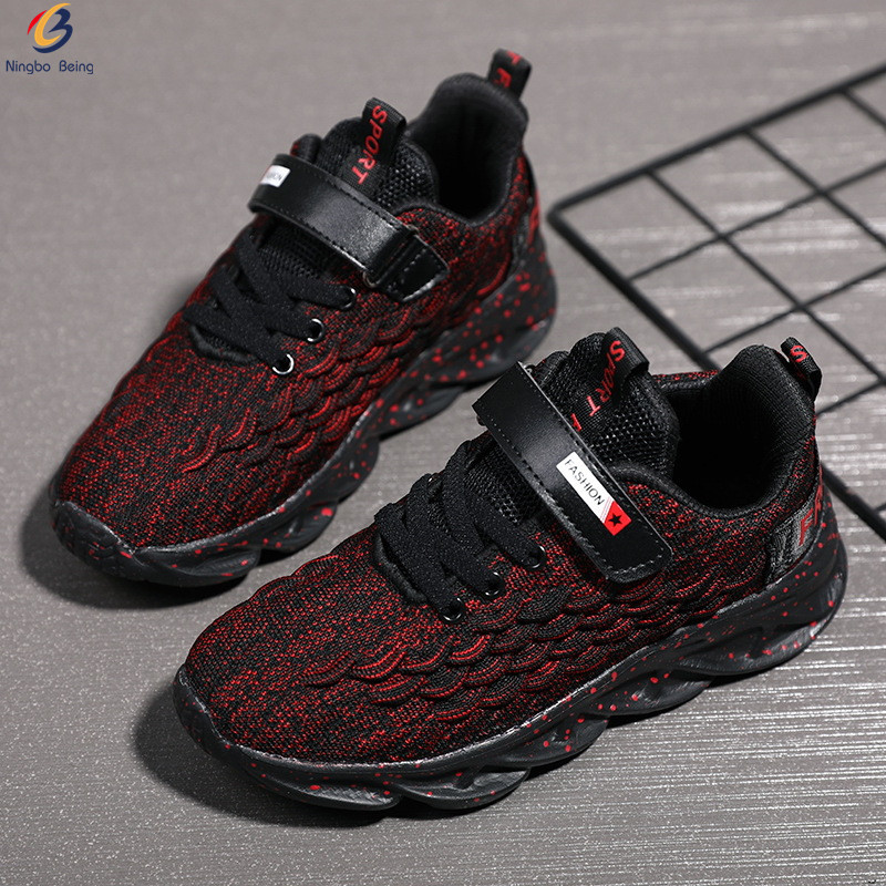 Hot selling good quality shoes stock for child children school shoes kids sports shoes