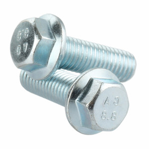 Pernos Hexagonales con Brida <span class=keywords><strong>M</strong></span> 8 - 1.25 X 12 mm - Cabeza Pequeña Clase 10.9 Zinc - Product Image 4