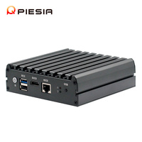 Piesia OEM Nano Mini PC Red Seguridad Celeron J1900 Atom E3845 6 Lan 1 * COM 8GB X86 Industrial Pfsense Router Firewall Mini PC